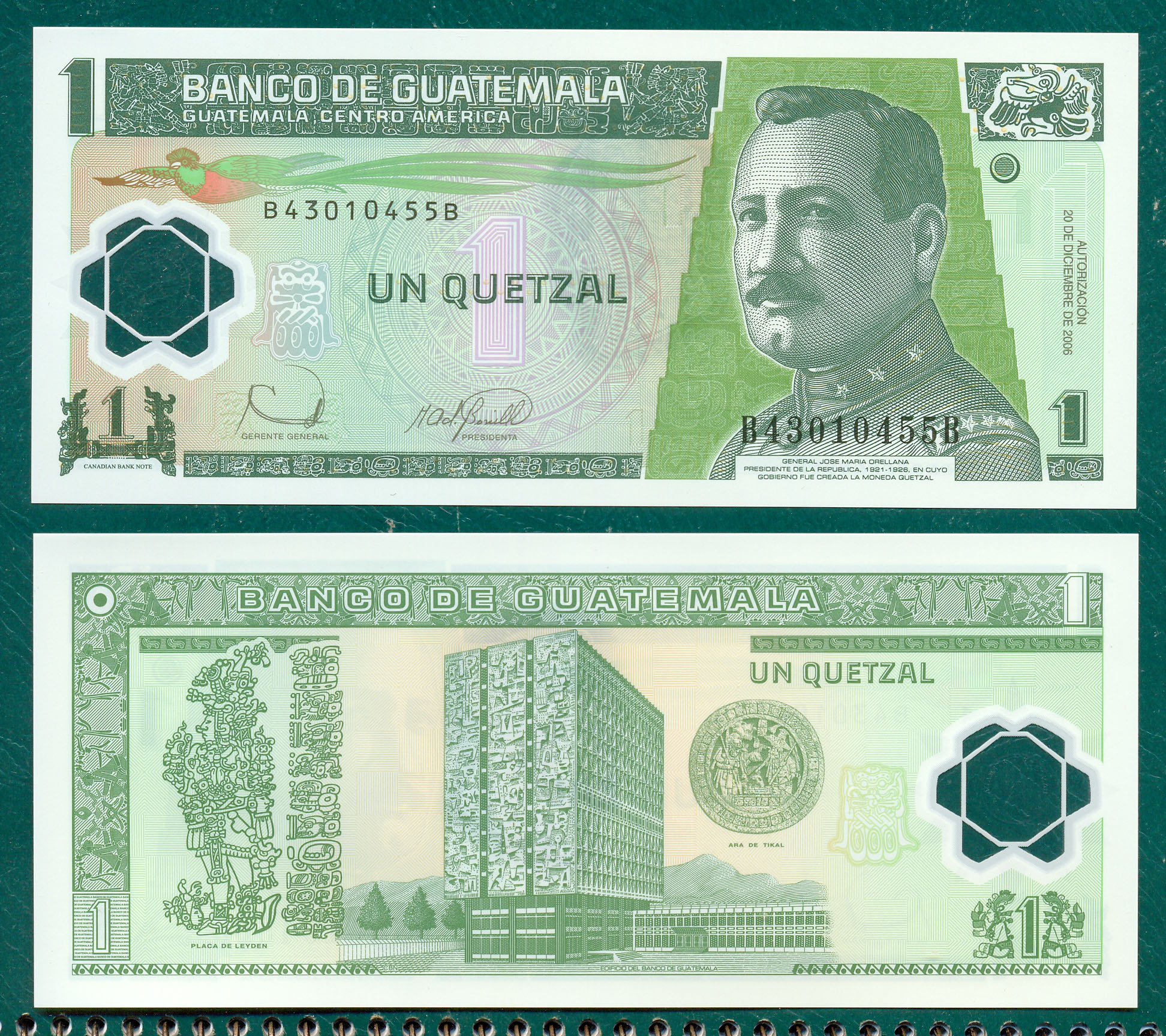 1 quetzal
